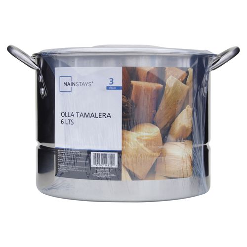 Olla Tamalera 6 Litros Mainstays