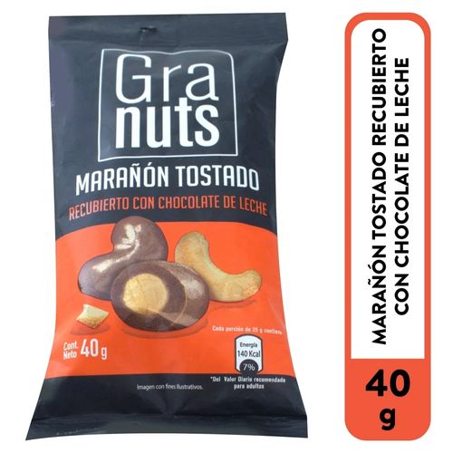 Maranon Tostado Chocolate Granuts 40 g