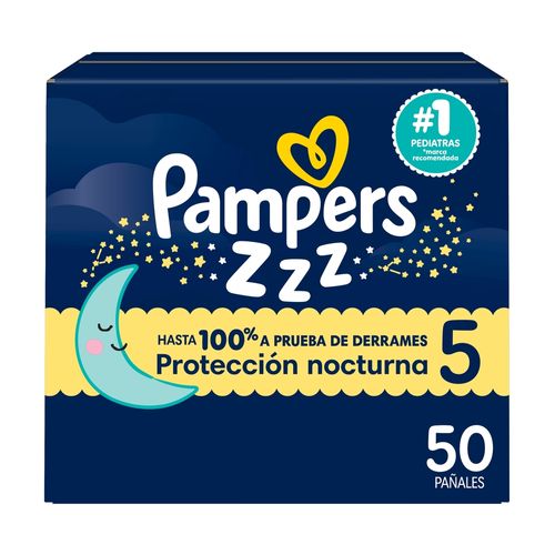 Pañales Desechables Pampers Zzz Etapa 5, 50 Unidades​