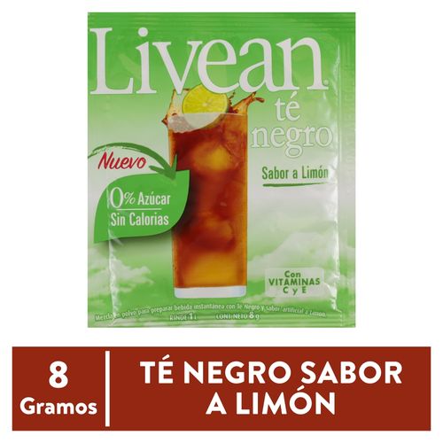 Livean Te Negro Limon 8g