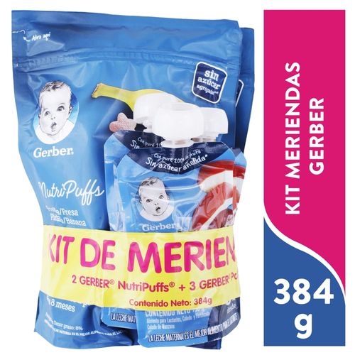 Pack Gerber Nutripuff Mas Colados Poch
