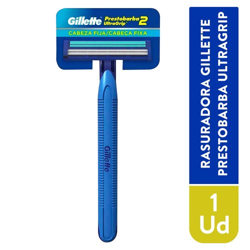 Máquina Para Afeitar Desechable Gillette Prestobarba Ultragrip2 Cabeza Fija -Precio indicado por Unidad