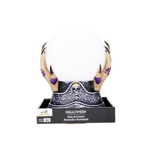 Bola de Cristal Way To Celebrate Animada e iluminada