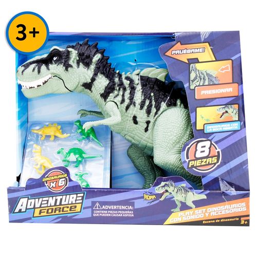 Play Set Adventure Force Dinosaurios Con Sonido Y Acceso