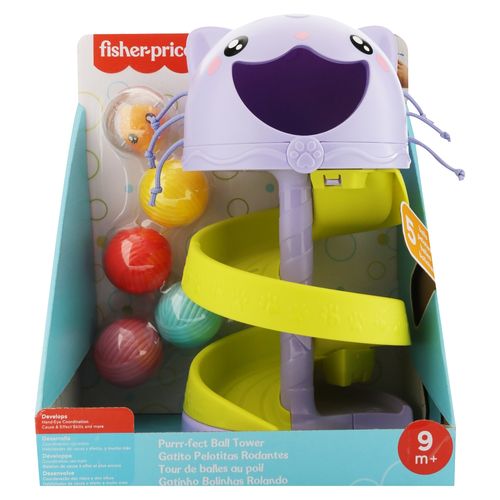Gatito Fisher Price Pelotitas Rodantes