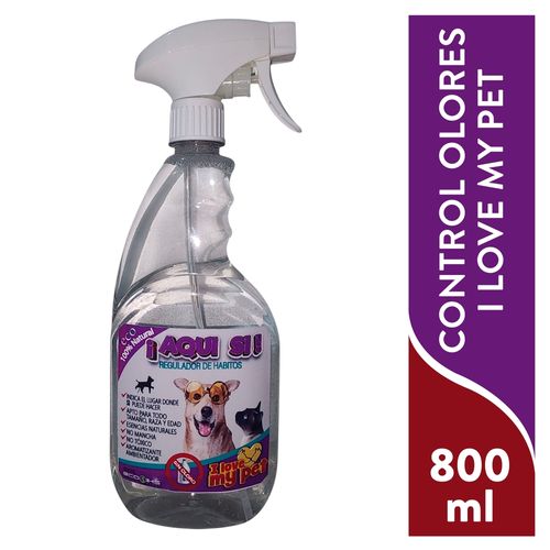 Control Olores i Love My Pet 800 ml