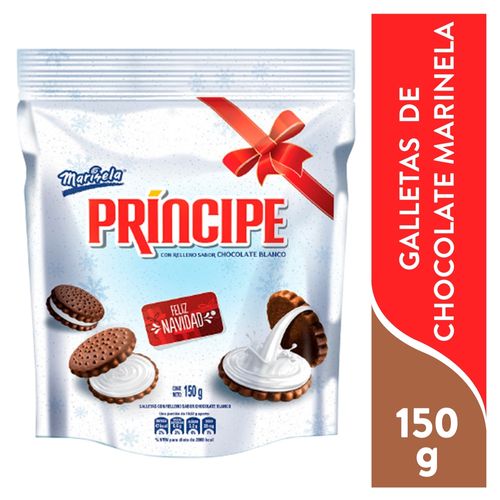 Galletas Princ Choco Blan Navidad 150 Gr