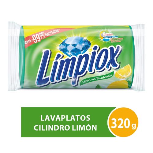 Lavaplatos Limpiox cilindro limón 320 g