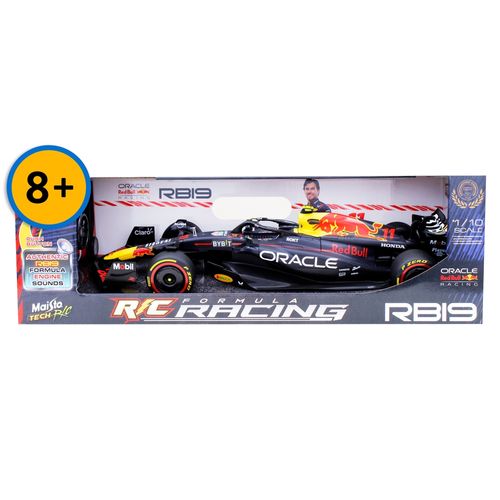 Juguete Maisito Tech Rc formula 1 vehículo carro red bull escala 1/10 con sonido a radio control