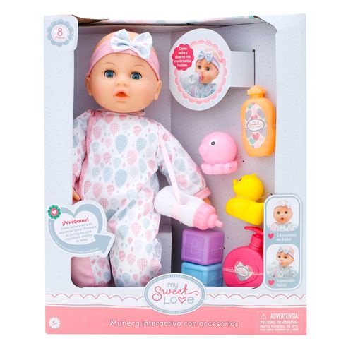 Muñeca Interactiva Con Accesorios