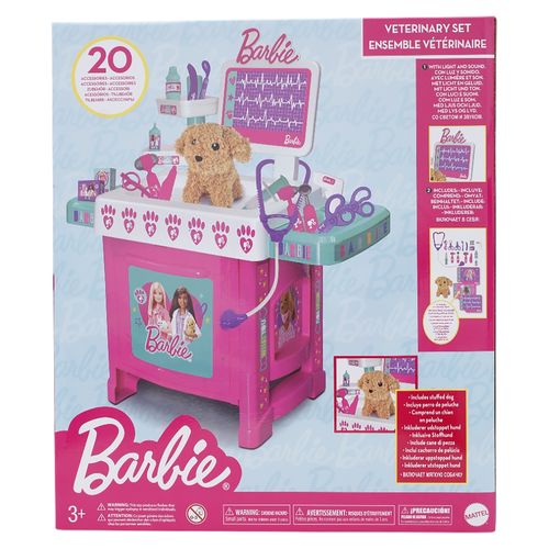 Muñeca Barbie set Veterinaria