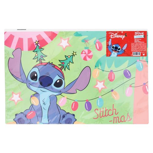 Individual Stitch navideño - 43 x 28 cm