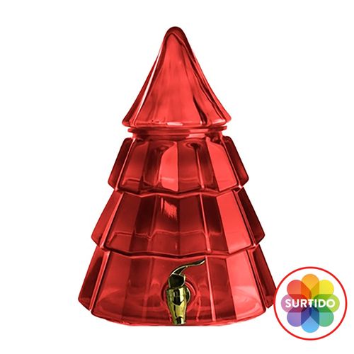 Dispensador Holiday Time en forma de arbolito navideño