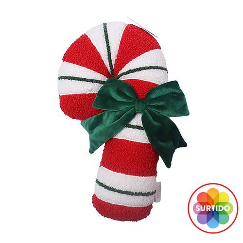 Cojín Holiday Time decorativo navideño
