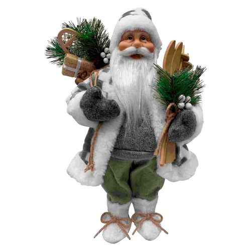 Adorno Holiday Time Santa Claus - 45 cm