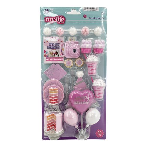 Set de juguetes My Life As fiesta de cumpleaños
