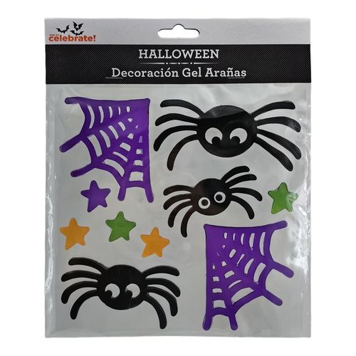 Decoración Way To Celebrate Gel Arañas Halloween