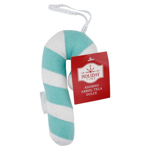 Adorno Holiday Time árbol dulces navideños de tela