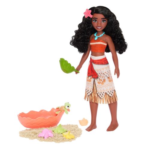 Muñeca Disney princesa moana con accesorios