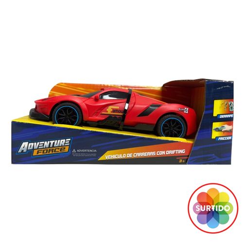 Vehiculo Adventure Force de carreras con drifting surtido