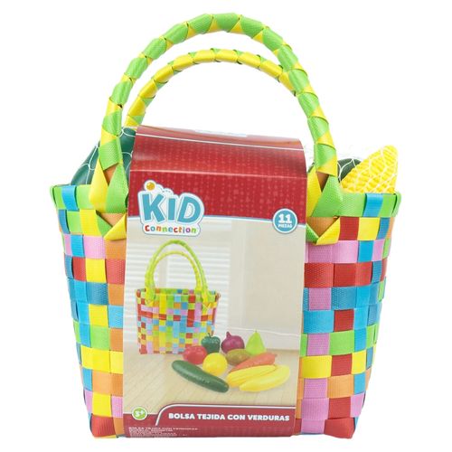 Bolsa Tejida Con Verduras