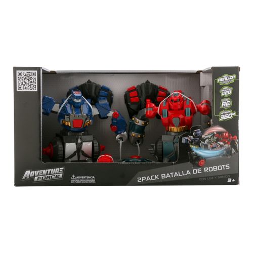 Pack de juguetes Adventure Force batalla de robots a radio control