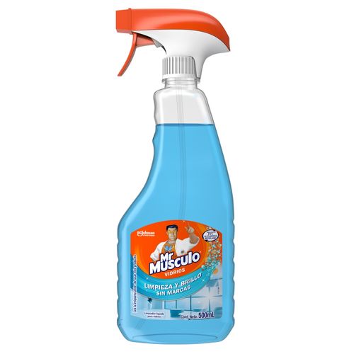 Limpiador Mr Musculo Vidrios Botella 500ml