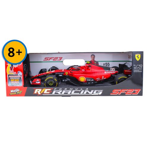 Juguete Maisito Tech Rc formula 1 vehículo ferrari escala 1/10 con sonido a radio control