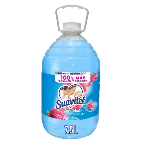 Suavizante de Telas Suavitel, Cuidado Superior Fresca Primavera -7.5 L