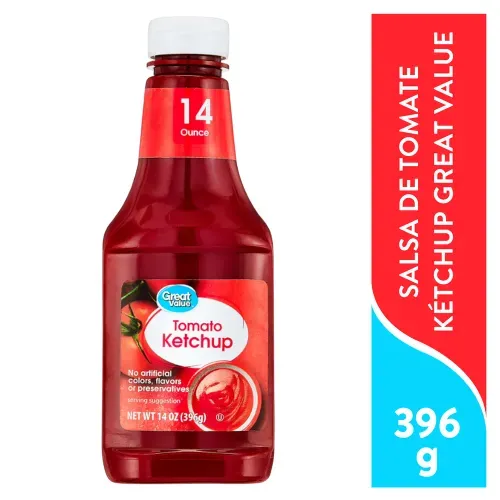 Salsa De Tomate Great Value Ketchup - 397 g