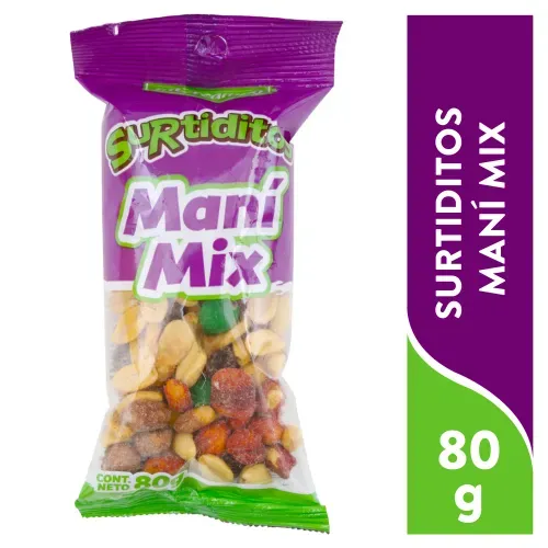 Surtiditos Mani Mixtas 80gr