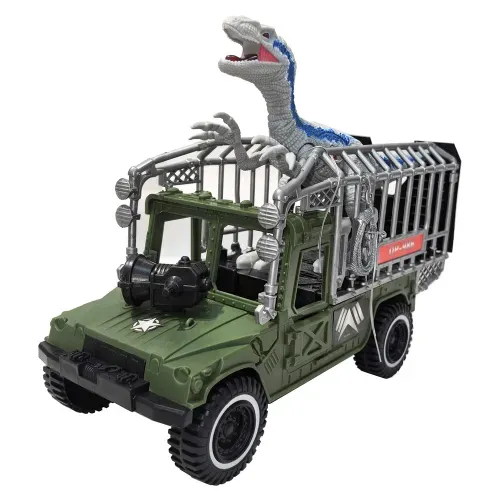 Camión Af Blue con dinosaurio luz y sonido