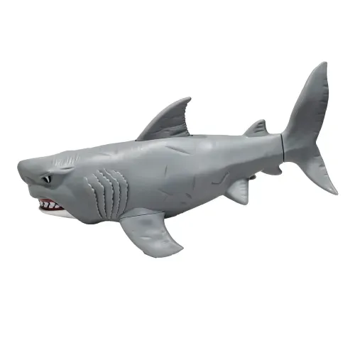 Tiburón Af Blue come peces con sonido