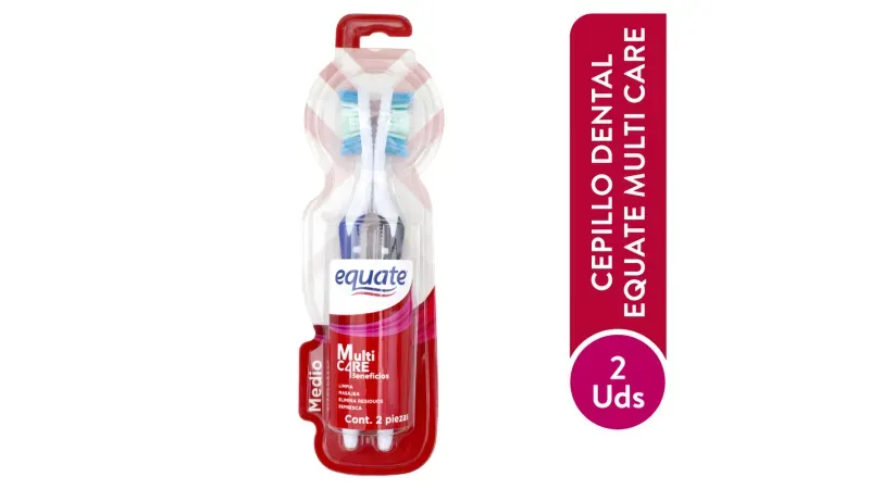 Comprar Cepillo de Dientes Equate Multi Care beneficios Pack