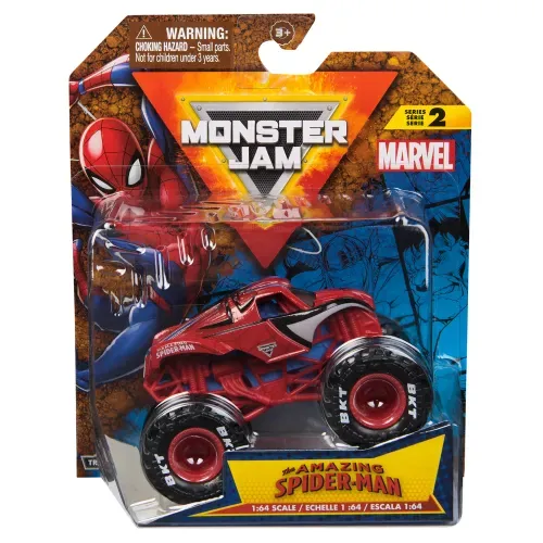 Camión Monster Jam Marvel Spiderman 1:64