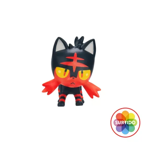 Figuras de batalla Pokemon para niños plástico- 2 Uds