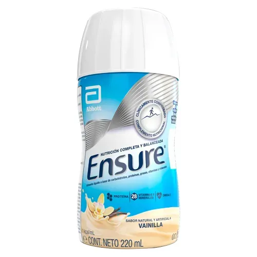 Fórmula Nutricional Ensure® Sabor Vainilla - 220ml