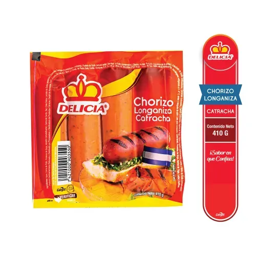 Chorizo Delicia Longaniza Catracha - 425 g