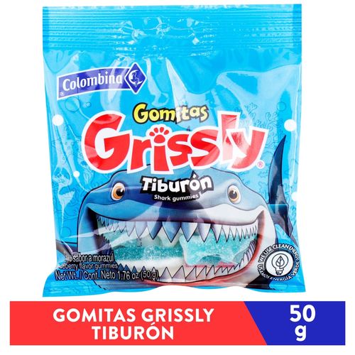 Gomita Grissly Tiburon Colombina 50g