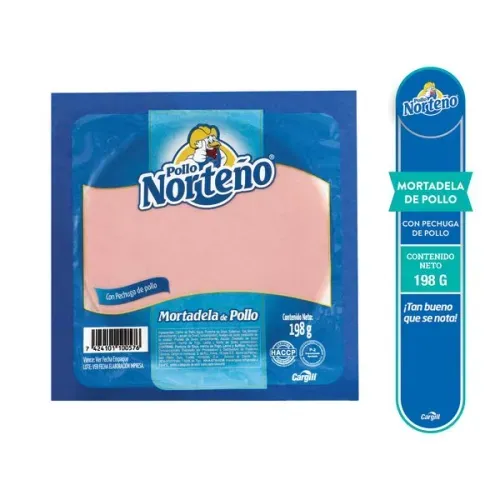 Mortadela Norteño de Pollo- 198 g