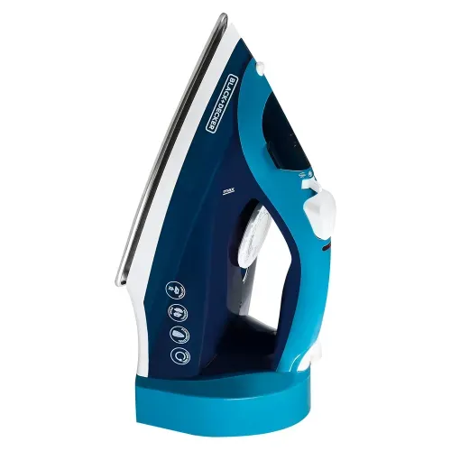 Black A Decker Plancha Cable Retractil
