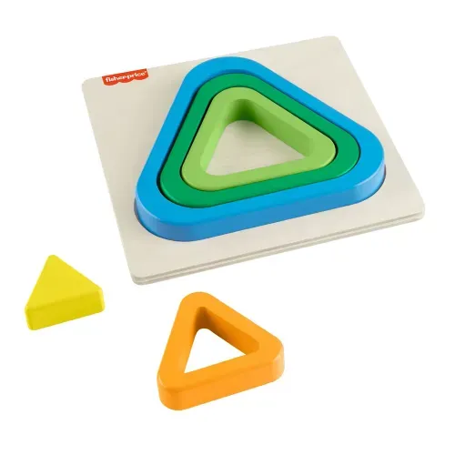 Rompecabezas Fisher-Price de arcoiris de madera