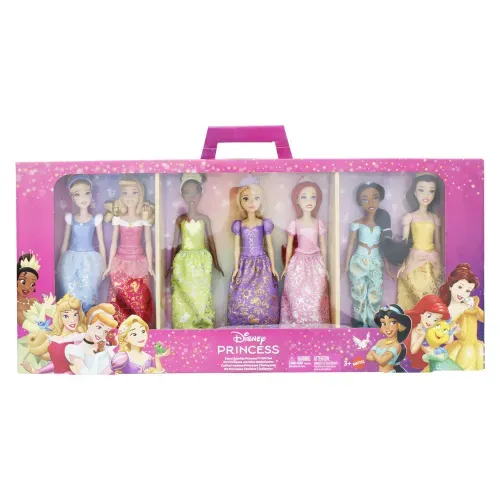 Paquete de muñecas Disney princesa - 7 Uds