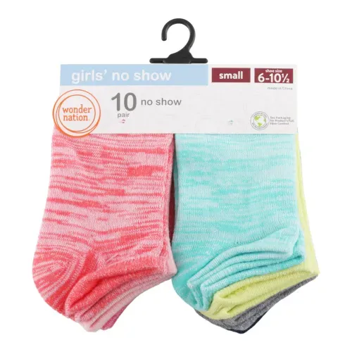 Ropa Interior y Pijamas De Niñas Wonder Nation 10p Calce Cas No Show Wonder Nation 1000