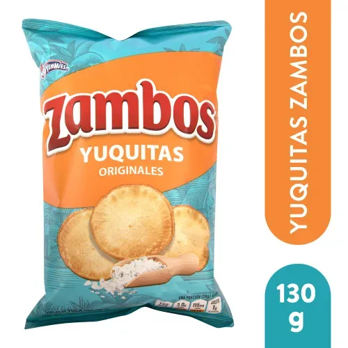Yuquitas fritas Yummies zambos originales - 130 g
