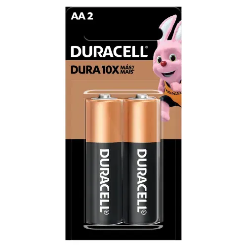 Bateria Duracell Pdq Aa 2 Unidad