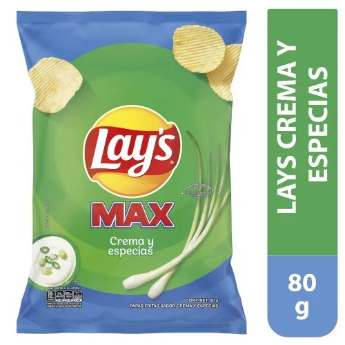 Lays Crema Especies 80g