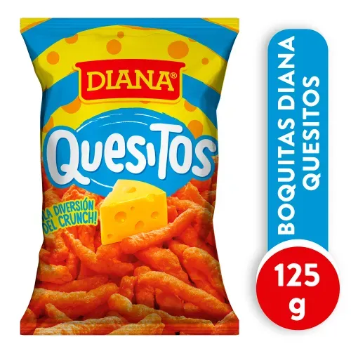 Boquitas Diana Quesitos Maíz Queso - 131 g