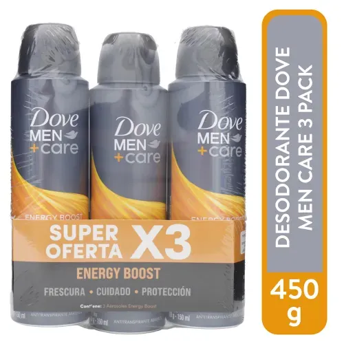 3pk Des Dove Aer Energy Boost 450ml