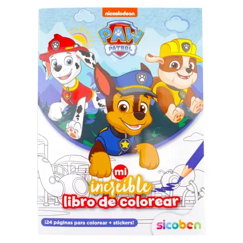 Sicoben Mi Increible Lib Colore Paw Patr